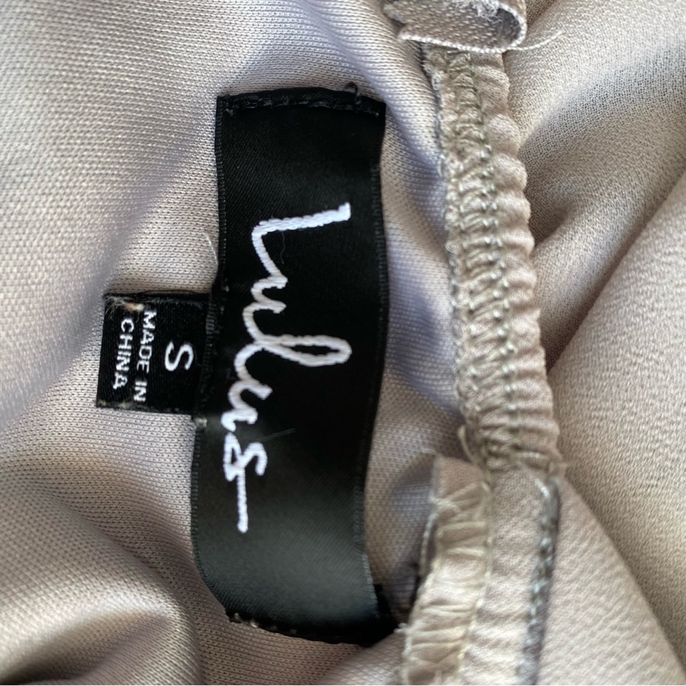 Lulu’s S Forevermore Grey Skater Dress - Picture 5 of 12